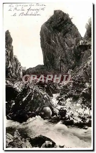 Cartes postales Les gorges du tarn le pas de soucy et le belvedere