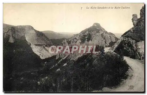 Cartes postales La roche sanadoire et la roche tuiliere