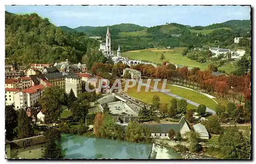 Cartes postales Lourdes Vue generale