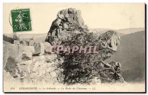 Cartes postales Geradmer La Schlucht La Roche du Chameau