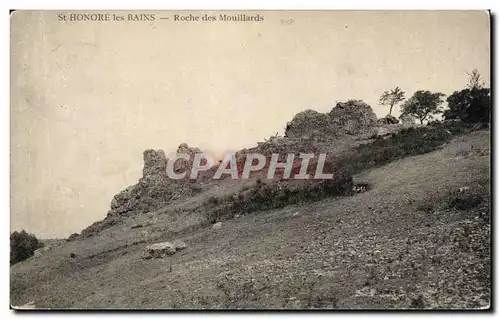 Cartes postales St Honore les Bains Roche des Mouillards