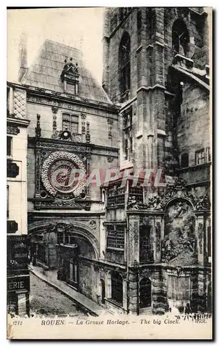 Cartes postales Rouen La grosse horloge