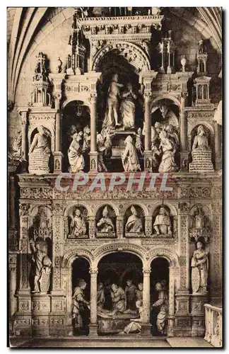 Cartes postales Les saints de Solesmes Ensevelissement et l&#39assomption de la vierge