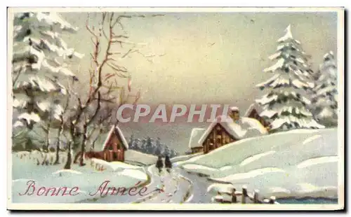 Cartes postales Fantaisie Bonne annee