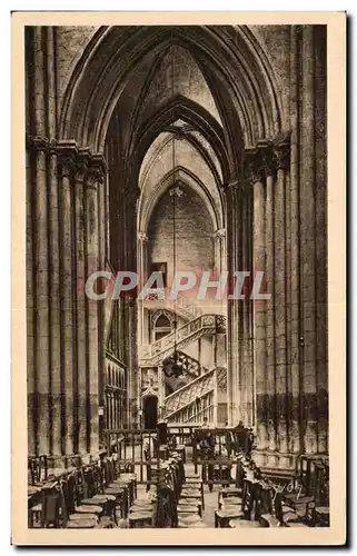 Cartes postales La Douce France Rouen Le transept gauche de la cathedrale