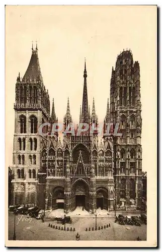 Ansichtskarte AKLa Douce France Rouen La Cathedrale