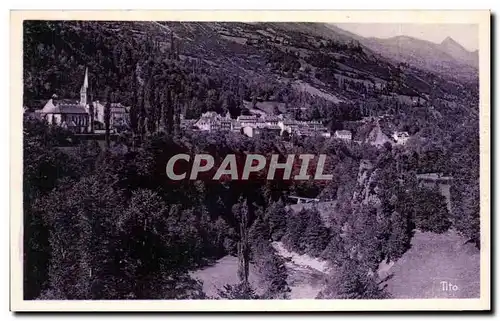 Cartes postales Les Pyrenees Saint Sauveur Vue generale