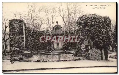 Cartes postales Treves Rothen Turm La tour Rouge