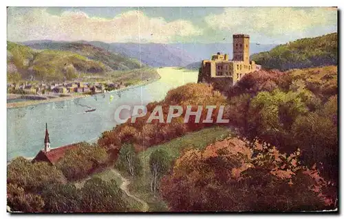 Cartes postales Stolznfels Sur le Rhin