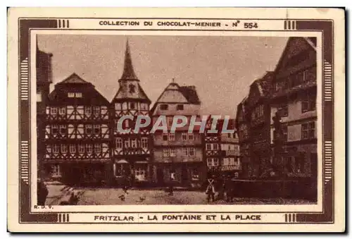 Image Fritzlar La Fontaine Et La Place Chocolat Meunier