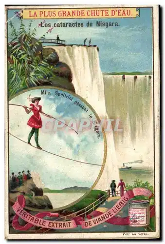 Image Veritable Extrait De Viande Liebig La plus grande chute d&#39eau Niagara Falls Chutes Canada