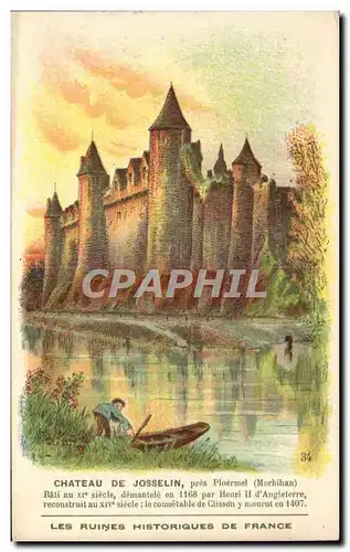 Image Chateau de Josselin pres Ploermel Bati au Xl e demantele en par Henri ll d&#39Angleterre