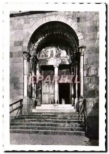 Cartes postales moderne Saint Bertrand de comminges portail de la cathedrale