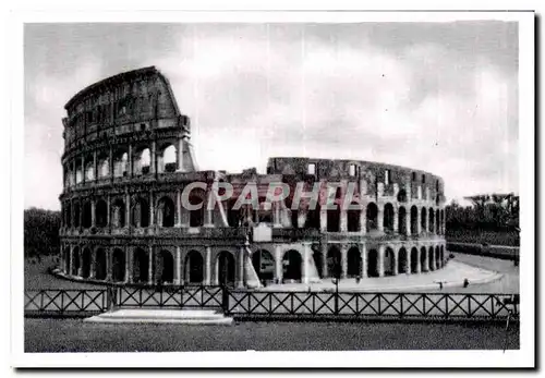 Moderne Karte Roma Anfiteatro Flavio Colosseo Flavios Ampluteatre of