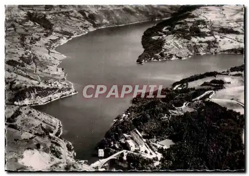 Cartes postales moderne Vallee Du Drac Vue aerienne du Lac et du Barrage du Sautet