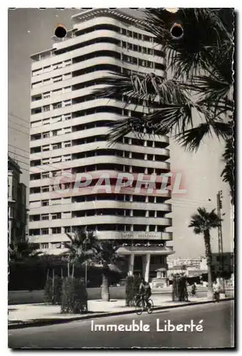 Cartes postales moderne Casablanca Maroc Immeuble Liberte