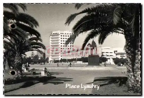 Cartes postales moderne Casablanca Maroc Place Lyautey