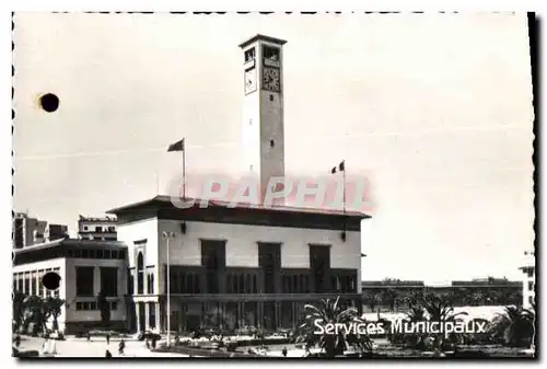 Cartes postales moderne Casablanca Maroc Services Municipaux