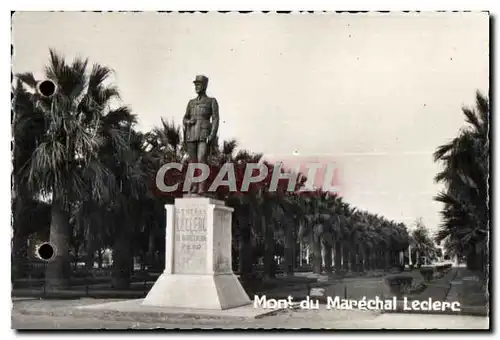 Moderne Karte Casablanca Maroc Monument du Marechal Leclerc