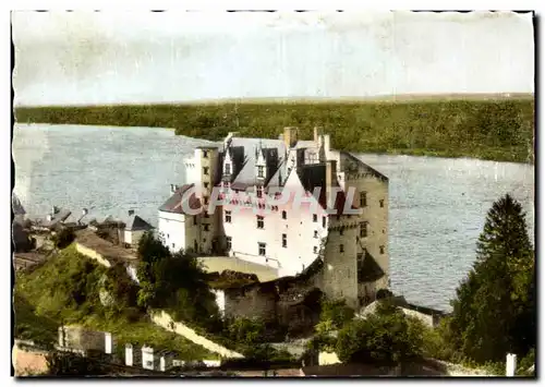 Cartes postales moderne Le chateau de montsoreau propriete du departement vue generale avec les anciens fosses