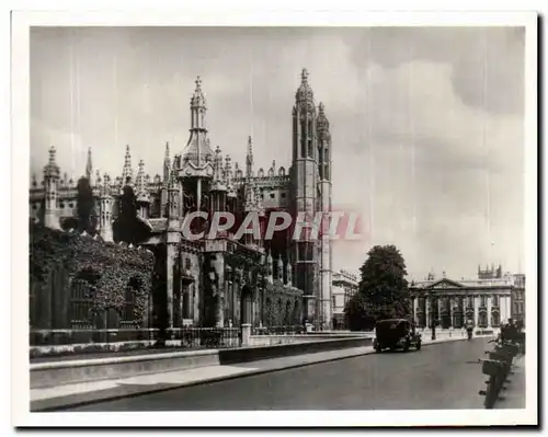 Cartes postales moderne Cambridge Chapel and senate house kings college cambridge