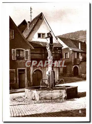 Moderne Karte Ribeauville la vieille fontaine