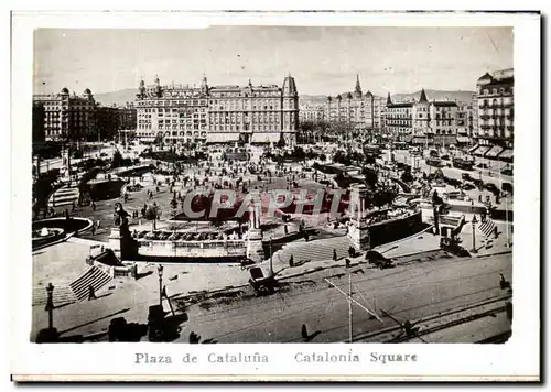 Cartes postales moderne Barcelona Plaza de Cataluna Catalonia Square