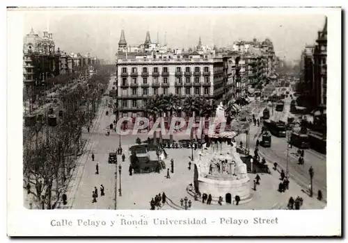 Cartes postales moderne Barcelona Pelayo Street