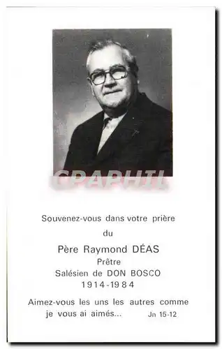 Image Raymond Deas Pretre Salesien de Don Bosco