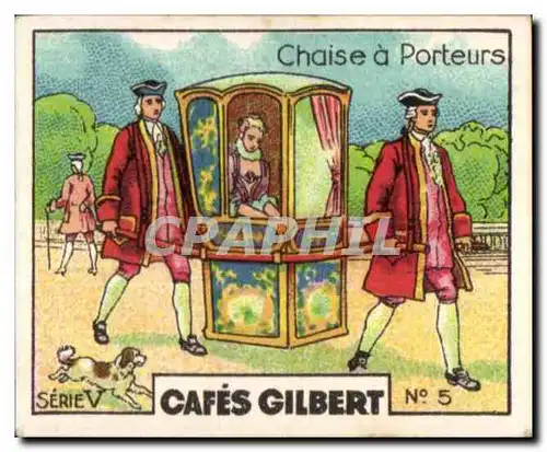 Image Cafes Gilbert Chaise a Porteurs