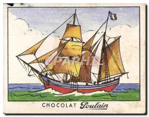 Image Bateau Chocolat poulain