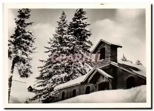 Moderne Karte Chapelle de ND sous la Croix Uriage