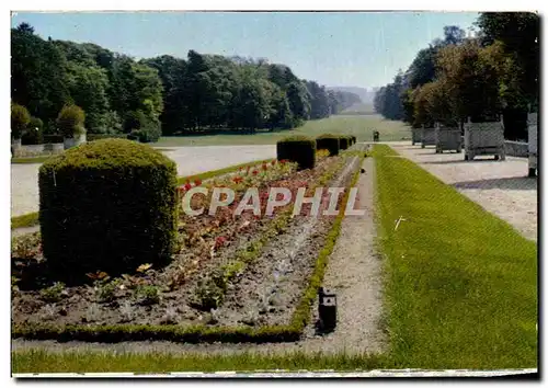 Moderne Karte Compiegne parc du chateau l avenue des beaux monts