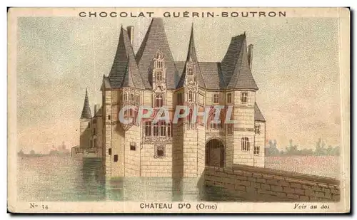 Chromo Chocolat Guerin Boutron Chateau D&#39O