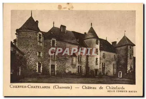 Image Cherves Chatelards Chateau de Chatelards Quintonine