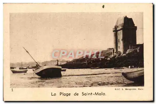 Image La Plage de Saint Malo Quintonine