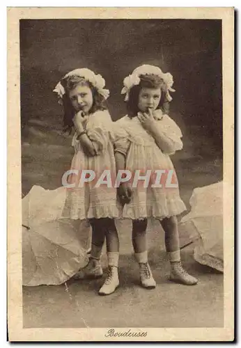 Image Boudeuses Enfants Filles