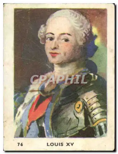 Image Louis XV roi de france Biscotte Pelletier