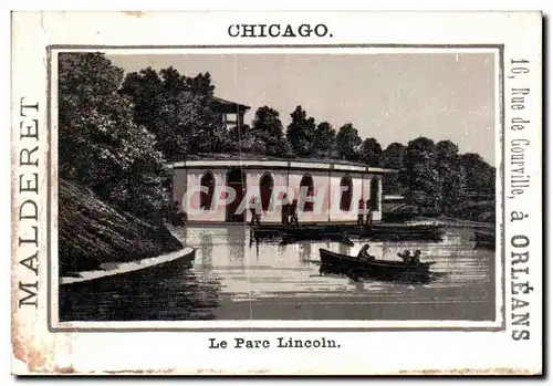 Cartes postales Chicago Rue de Gourville a Orleans Malderet Le Parc Lincoln Maison Dollon Malderet