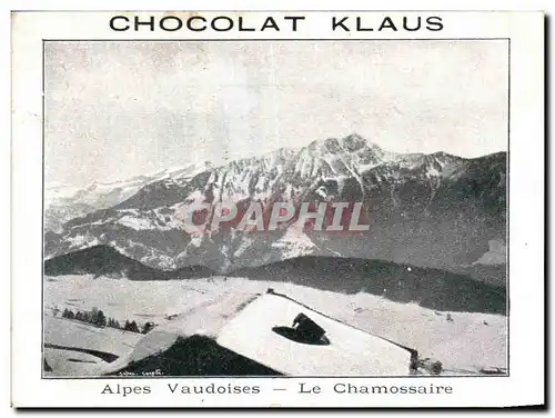 Image Chocolat Klaus Alpes Vaudoises Le Chamossaire