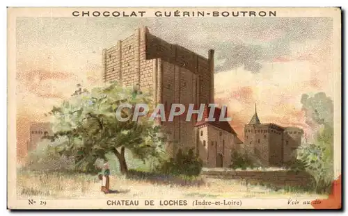 Image Chocolat Guerin Boutron Chateau De Loches