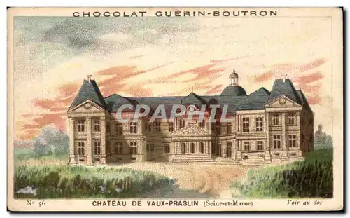 Image Chocolat Guerin Boutron Chateau De Vaux Praslin