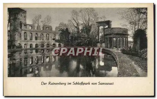 Cartes postales Der Ruinenberg in Schlobpark von Sanssouci