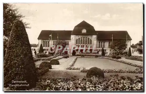 Cartes postales Darmstatd Hauptbahnhof