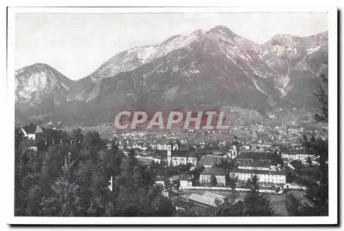 Cartes postales Innsbruck Berg isel gegen Nordkelle