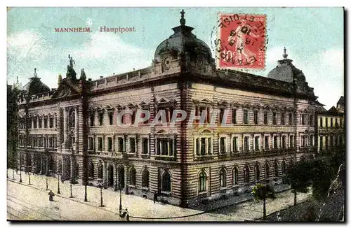 Cartes postales Mannheim Hauptpost