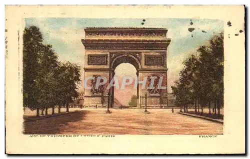 Cartes postales Arc de Triomphe de Paris