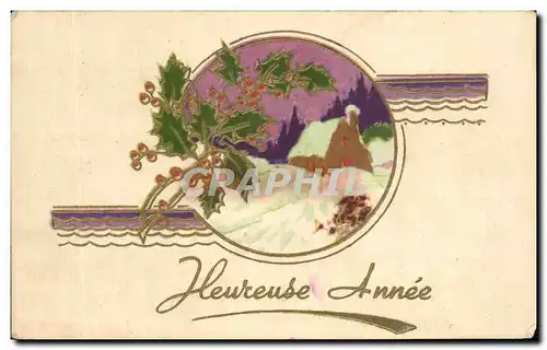 Cartes postales Fantaisie Heureuse Annee