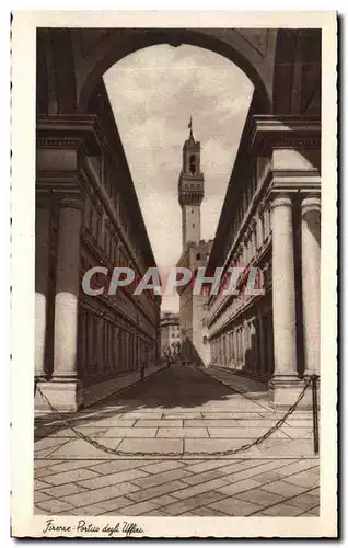 Cartes postales Firenze Portico degli Uffini