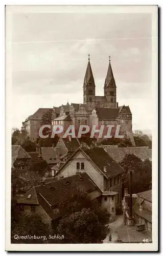 Cartes postales Quedlinburg schloss